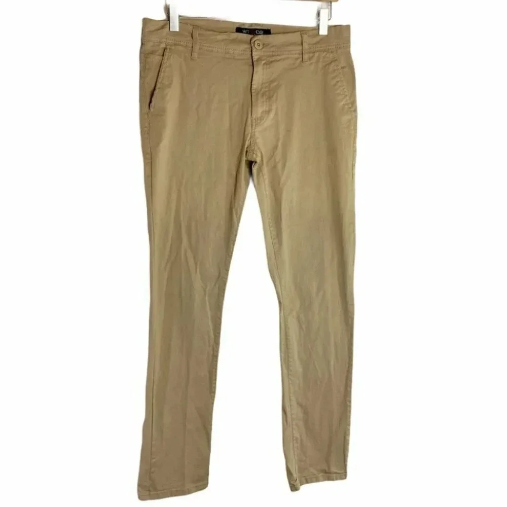 WT02 30/32 stretch tan pants